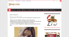 Desktop Screenshot of hinaji.com